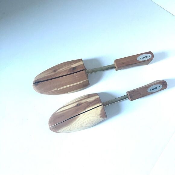 Men’s Larry’s XL Wooden Shoe Savers - Picture 1 of 3